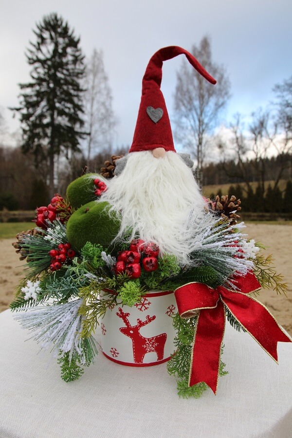 Stroik świąteczny - zdjęcie główne | Projekt: Kwiaty Aga